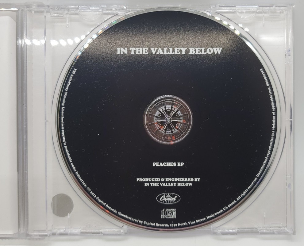 Peaches – In The Valley Below – EP Promo CD 2013 Capitol Records 4 Songs