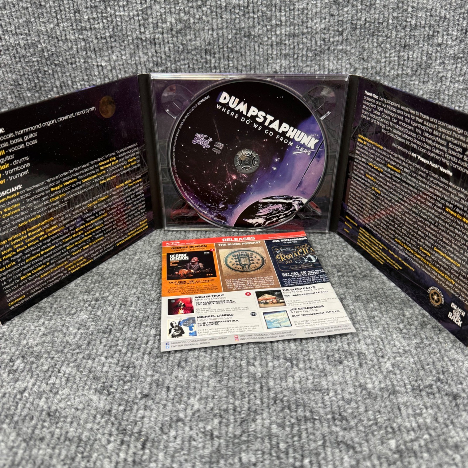 Dumpstaphunk: Where Do We Go From Here (CD 2021) New Orleans Funk Marcus King
