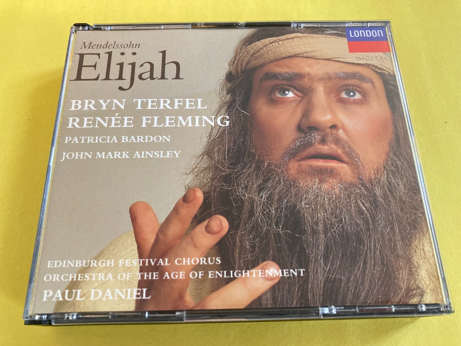Mendelssohn: Elijah / Terfel / Fleming / Bardon / Ainsley / Daniel (2CD’s, 1997)