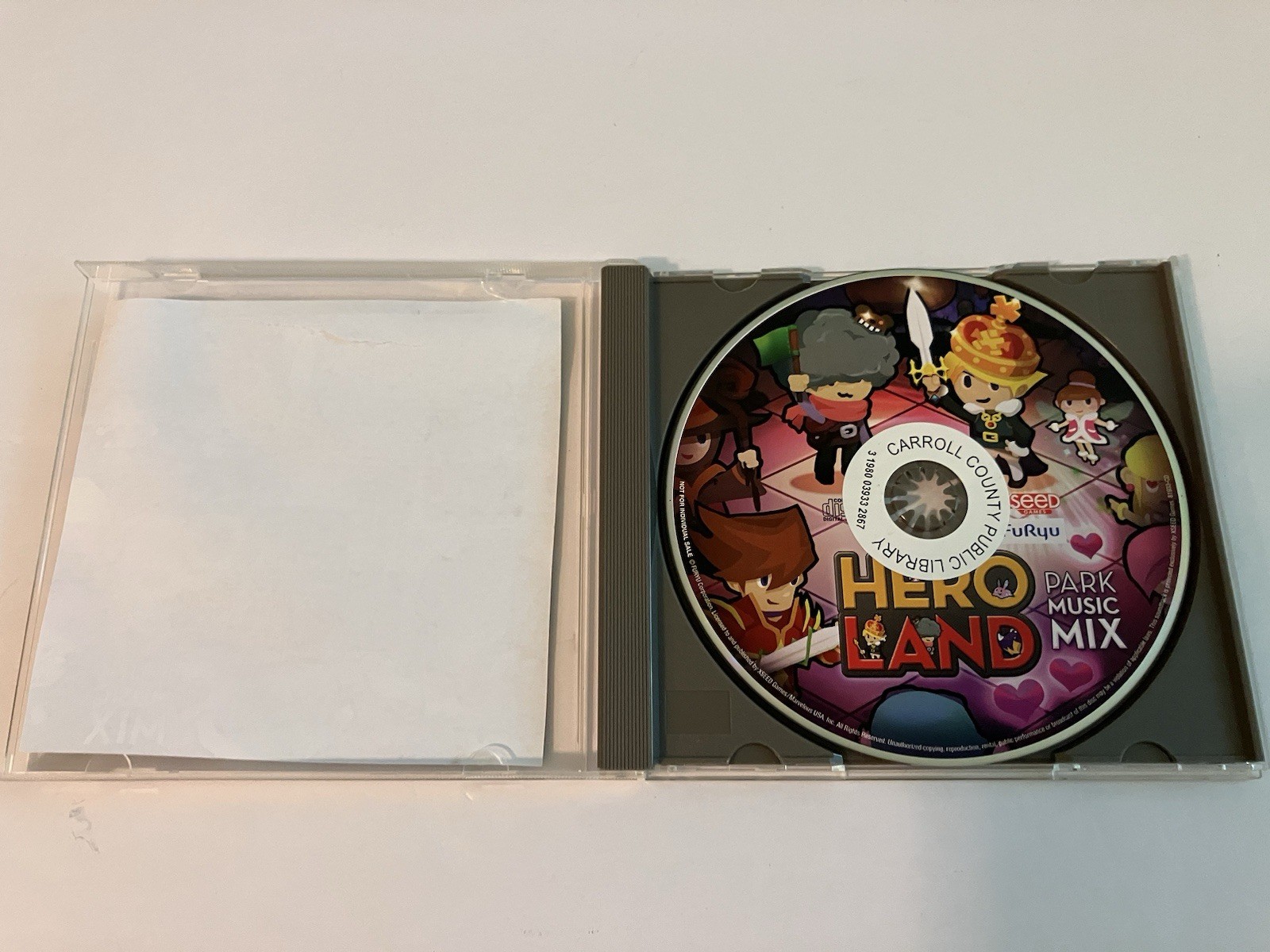 HEROLAND PARK CD MUSIC MIX OST 2019 TSUKASA MASUKO VIDEO GAME SOUNDTRACK ANIME