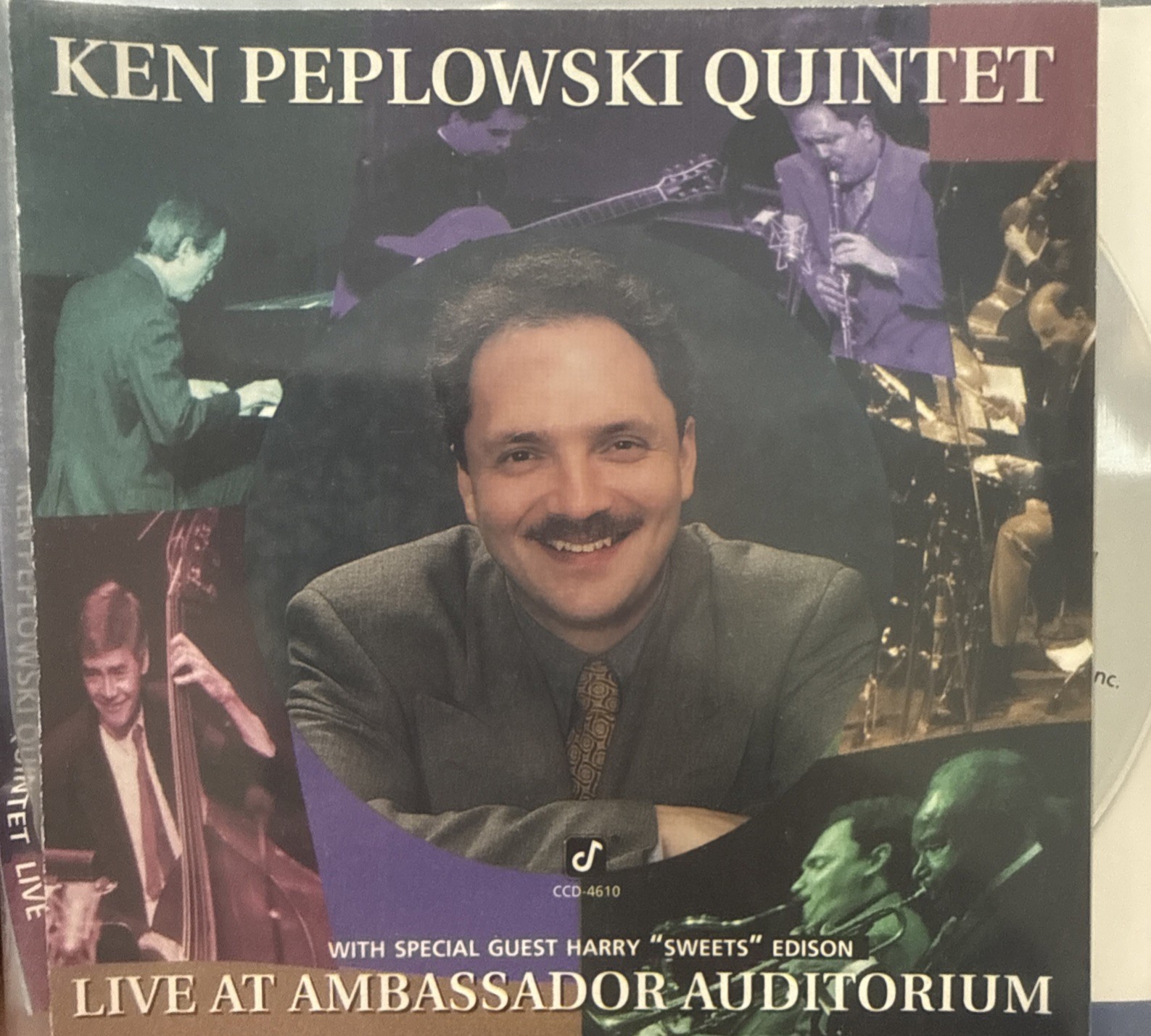 Ken Peplowski ‘Live at Ambassador Auditorium’ CD (No Jewel Case) Good Plus