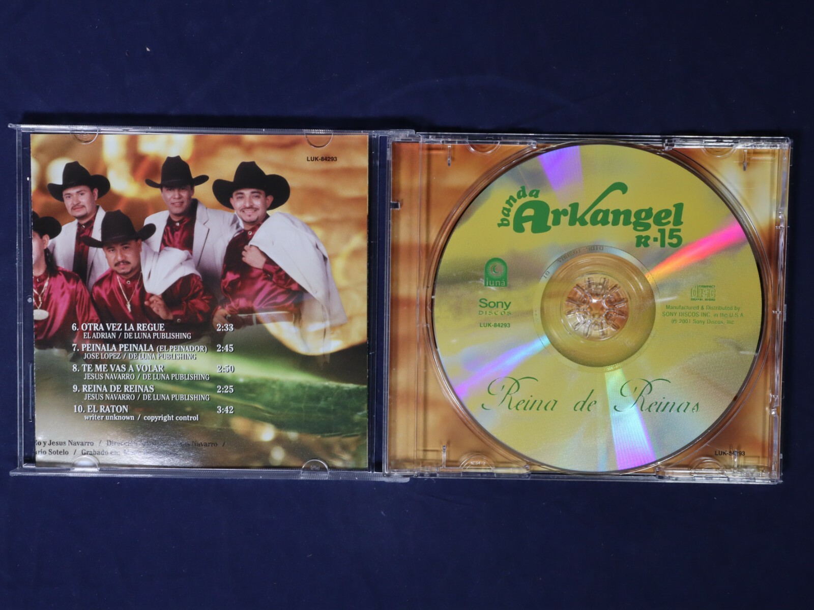 Reina de Reinas by Banda Arkangel {CD, Mar-2001, Sony Music Distribution}