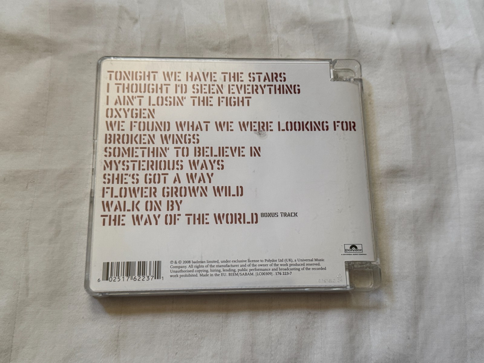 Bryan Adams – 11 CD 2008 Polydor Import Bonus Track Super Jewel Box OOP RARE