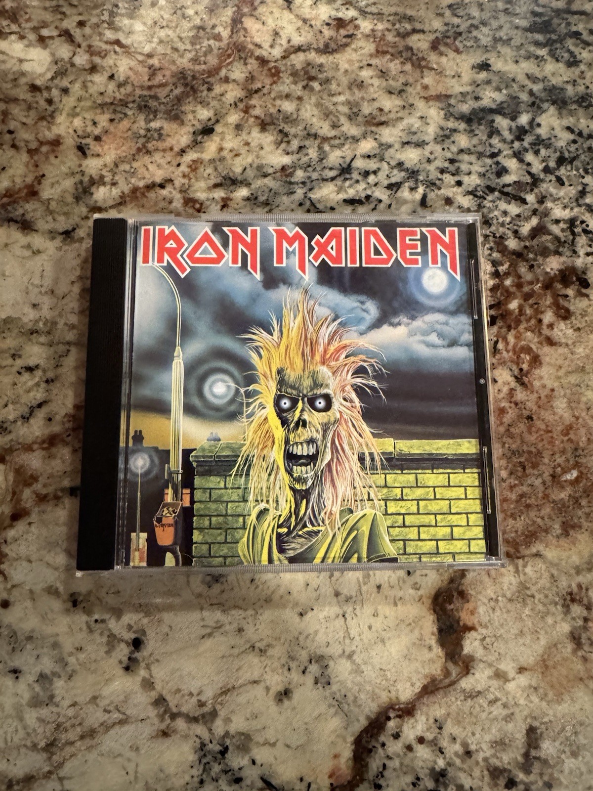 Iron Maiden CD 1980 Self Titled Original Pressing Capitol 1988 Captiol JAX 10 C