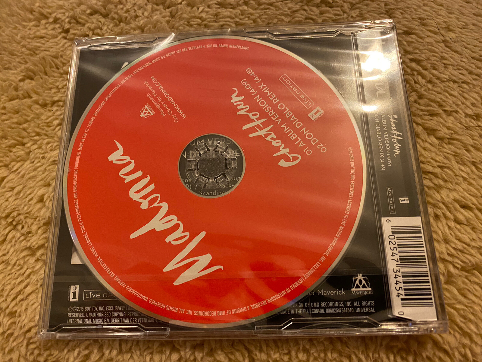 MADONNA – GHOST TOWN – NEW/SEALED CD SINGLE – GHOSTTOWN