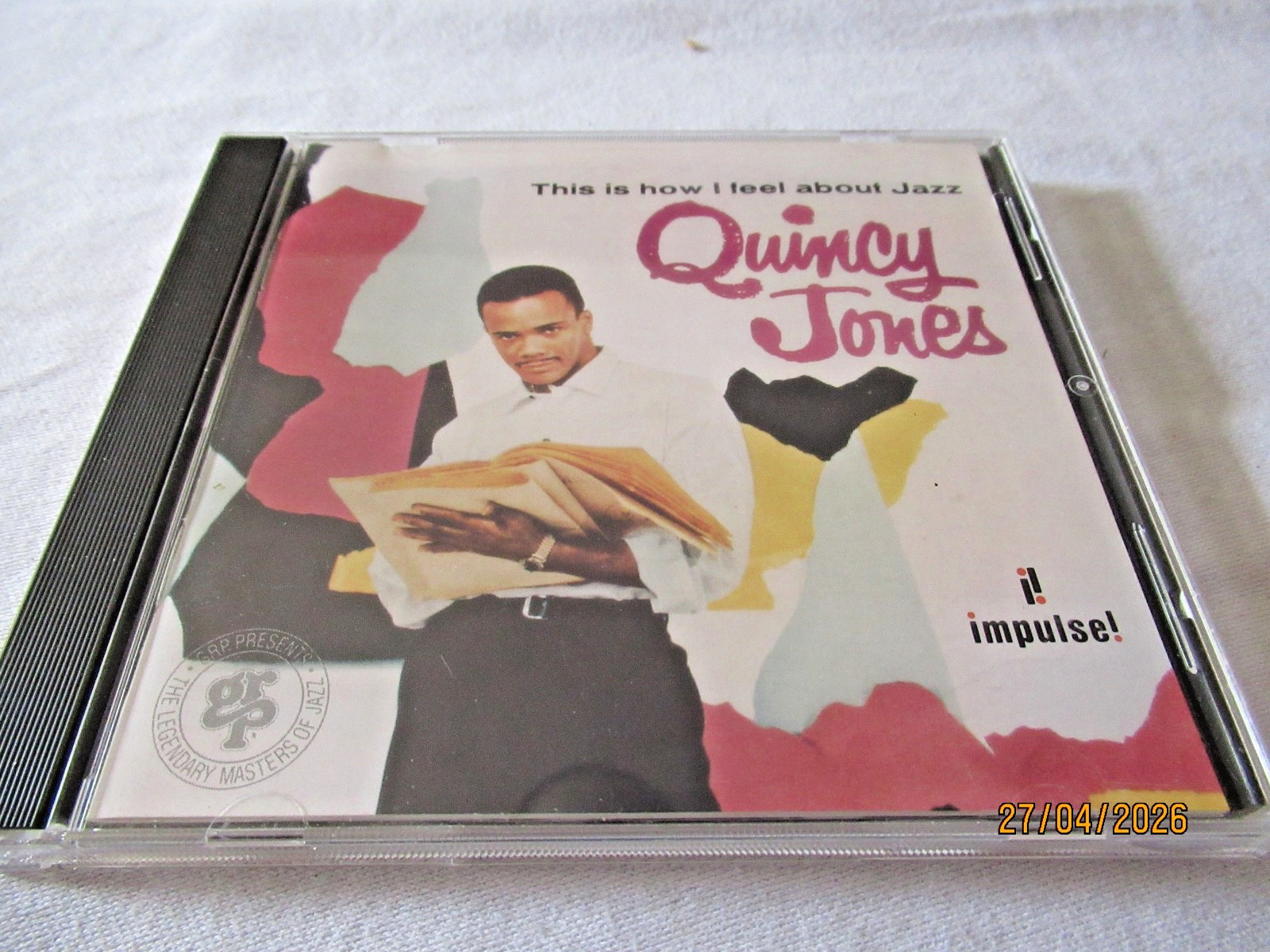 Quincy Jones CD – This is How I Feel About Jazz MCA/ Impulse Records 1992