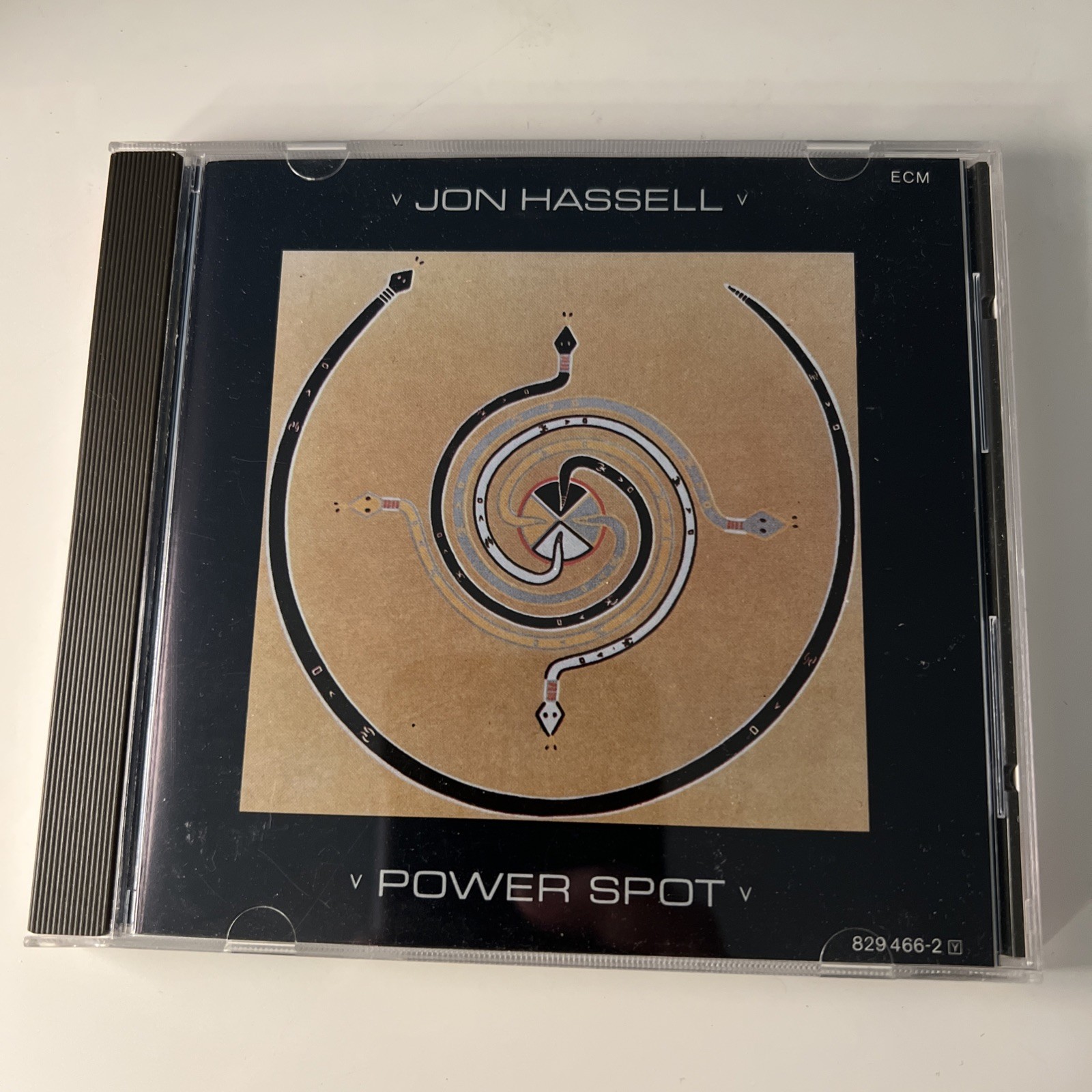 JON HASSELL Power Spot CD 1986 ECM West Germany Import Trumpet Lanois Brian Eno