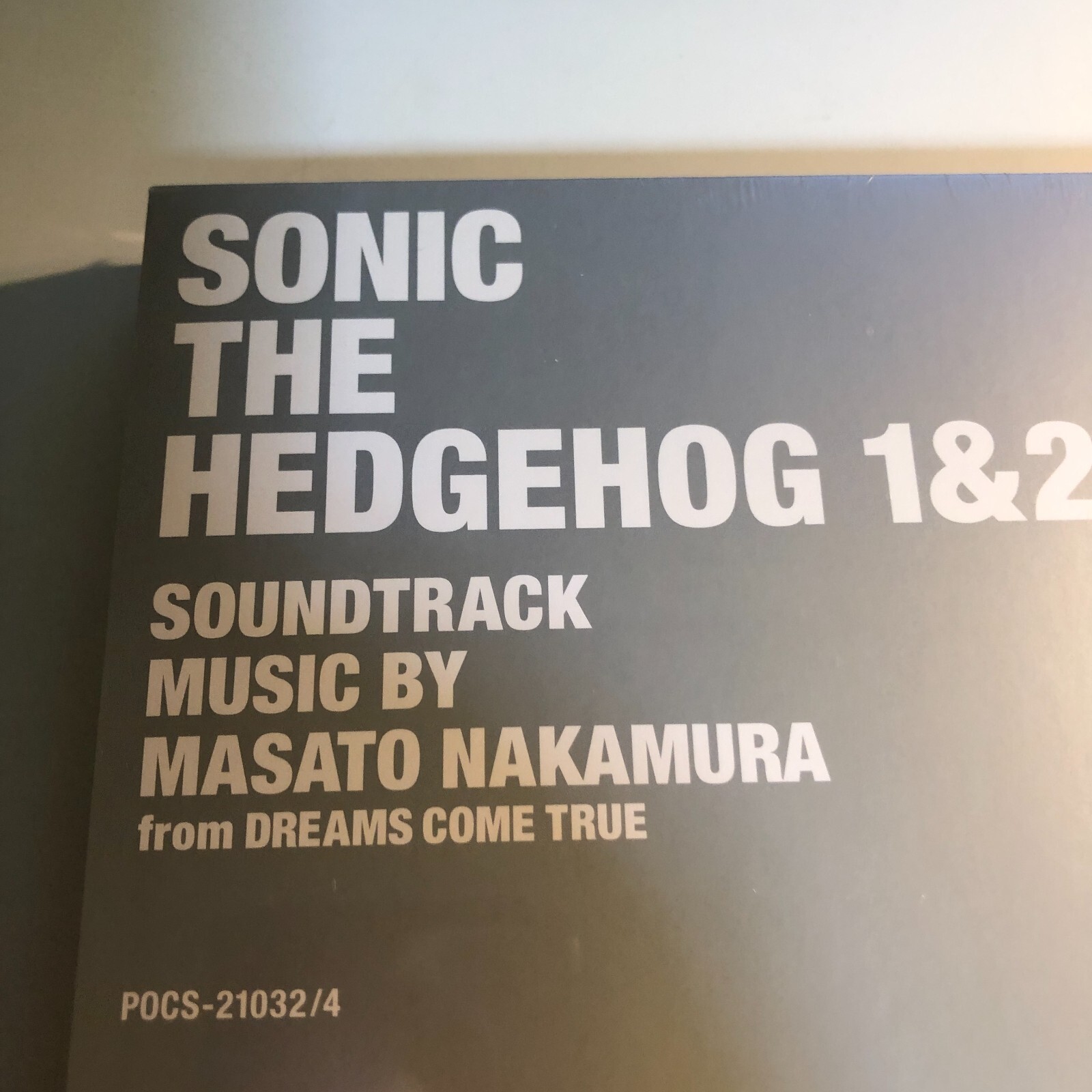 Sonic the Hedgehog 1&2 Soundtrack Music by Masato Nakamura Dream Comes True 3 CD