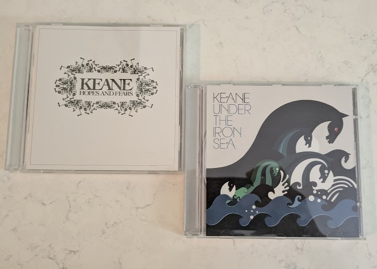 KEANE 2 CD Lot Hopes and Fears Under the Iron Sea Alt Rock Britpop