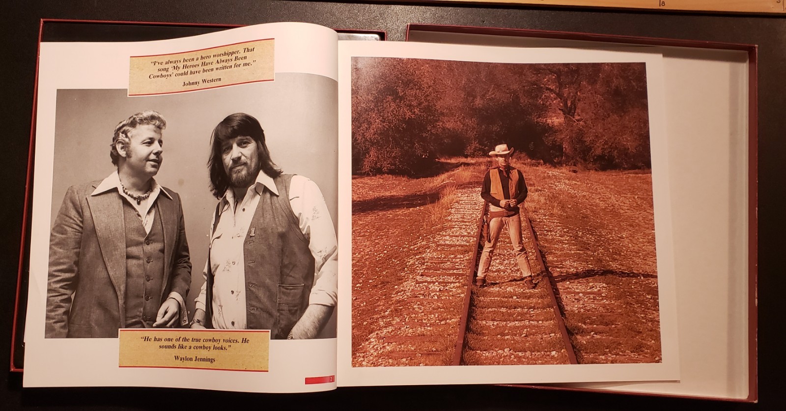 Johnny Western HEROES AND COWBOYS 3 CD Box Set W/Book Bear Family Records German