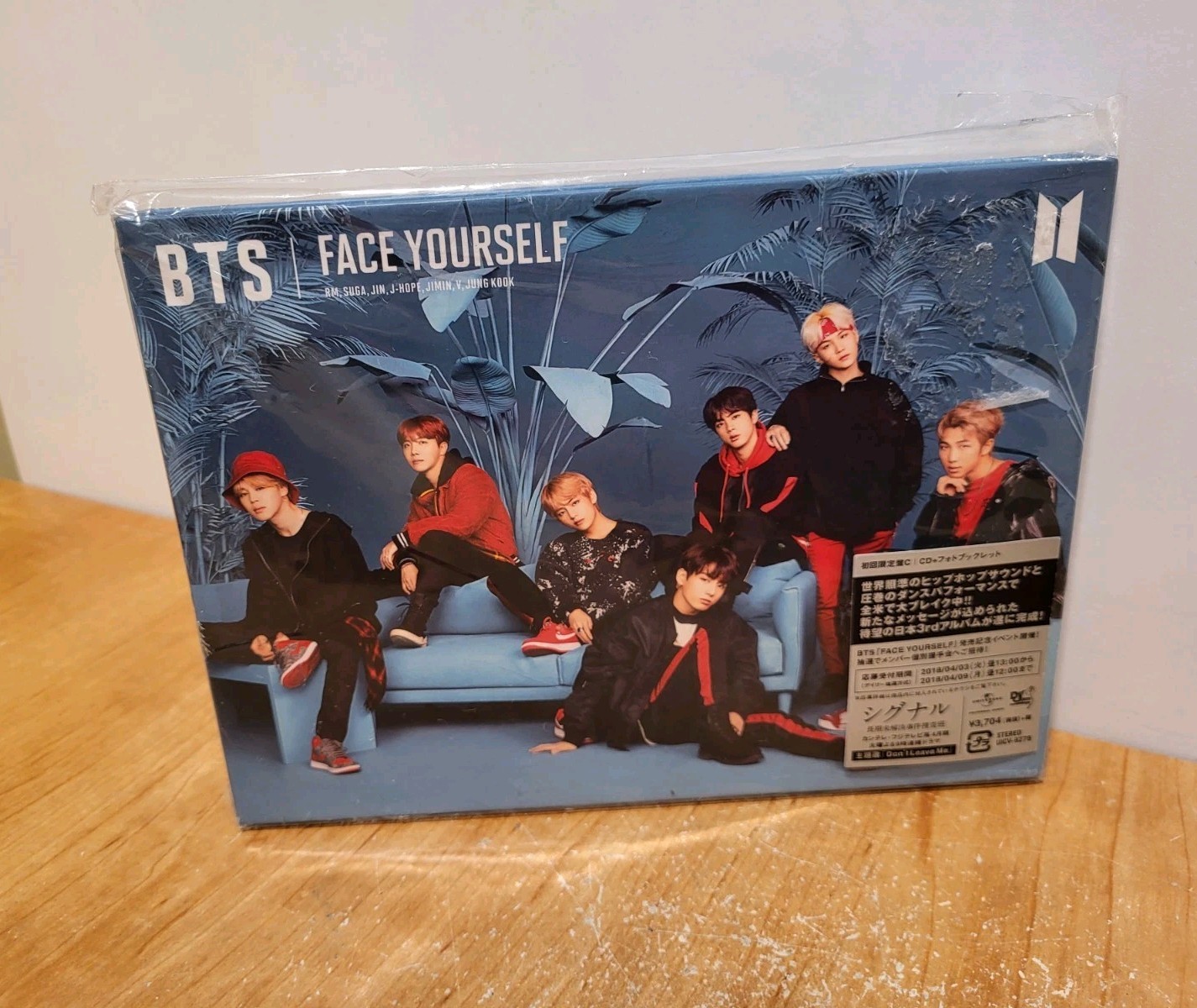 BTS FACE YOURSELF New Sealed 2018 Universal Music DJam CD+Booklet UICV9279