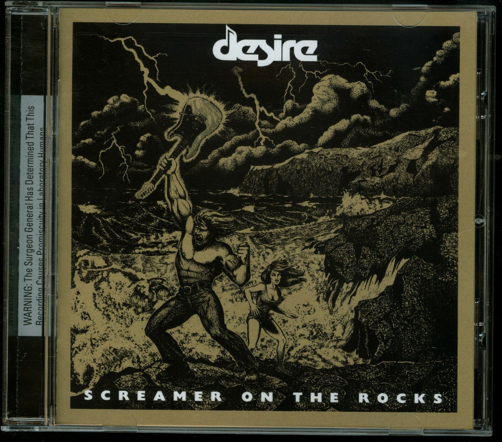Desire Screamer On The Rocks CD new private indie obscure US Hard Rock Cult
