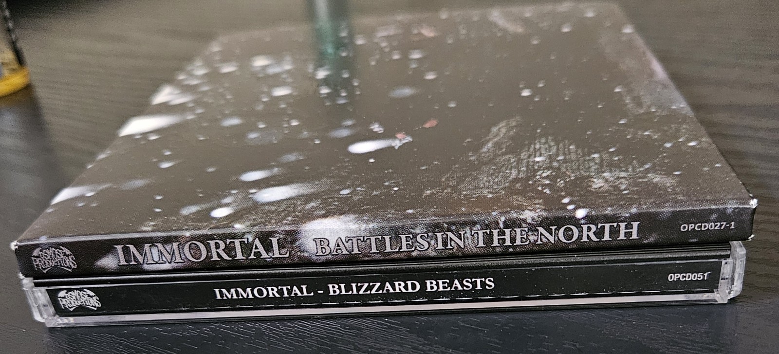 Immortal 2 CD Lot Battles In The North Blizzard Beasts Osmose Black Metal Norway
