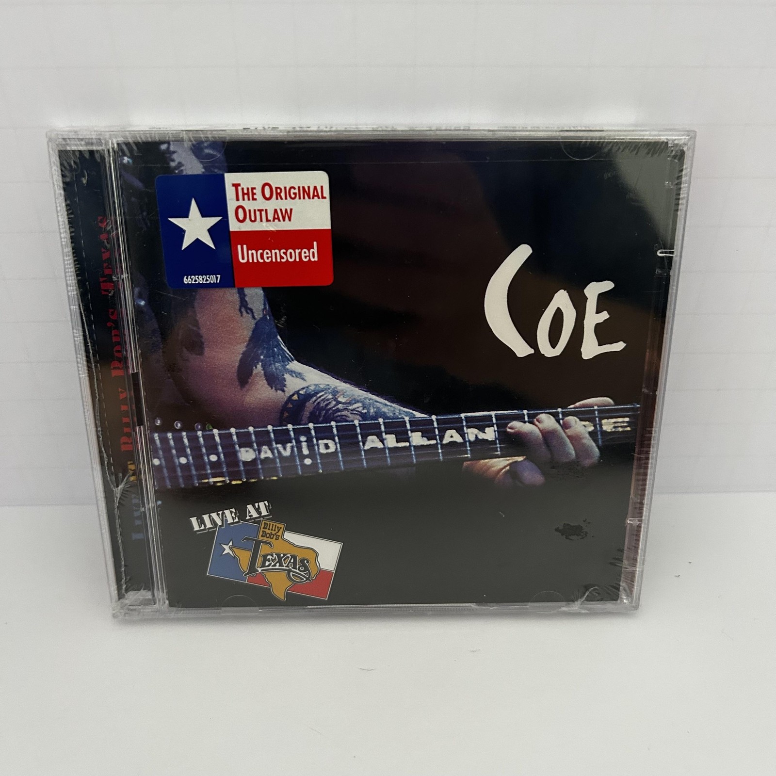 David Allan Coe CD Live At Billy Bob’s Texas 2003 Smith Country Black NEW Sealed