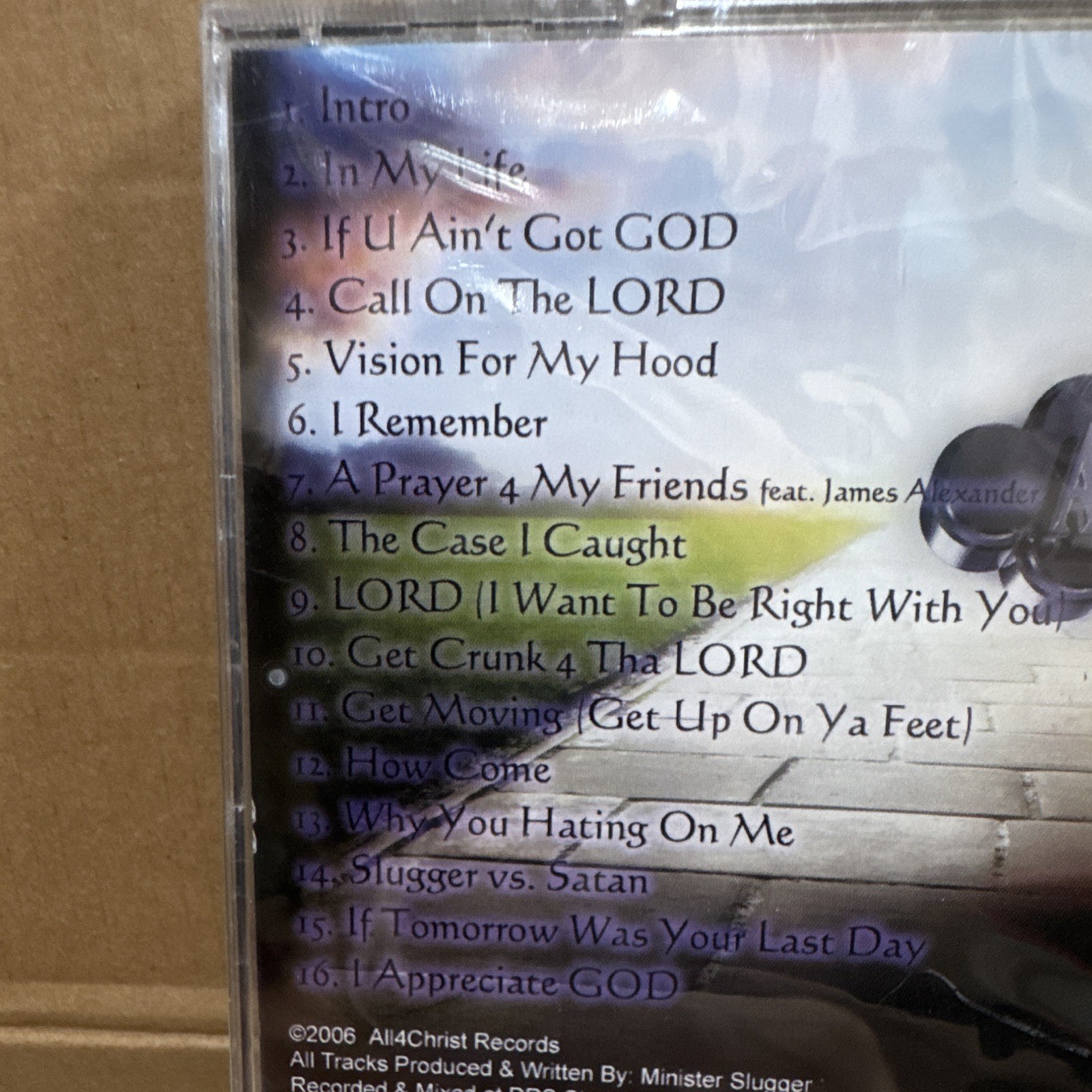 The Convicted I.D. M.M.I CD Album 2004 Religious & Devotional God Side Jewel