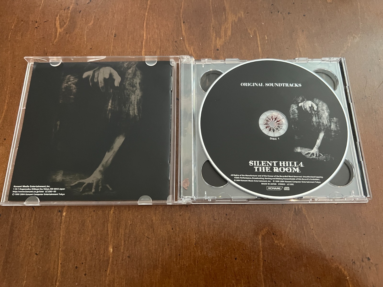 Silent Hill 4 Original Soundtrack 2004 KONAMI Game Music OST CD Japan Import