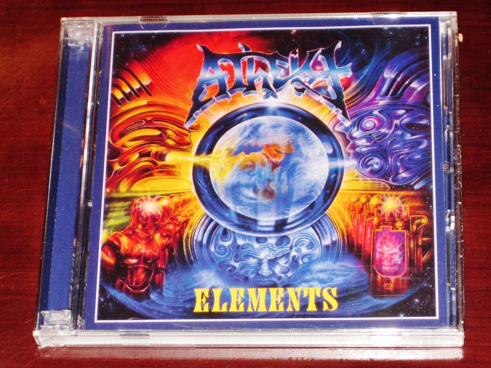 Atheist: Elements CD + DVD 2 Disc Set 2015 Season Of Mist Records SOM 279 NEW
