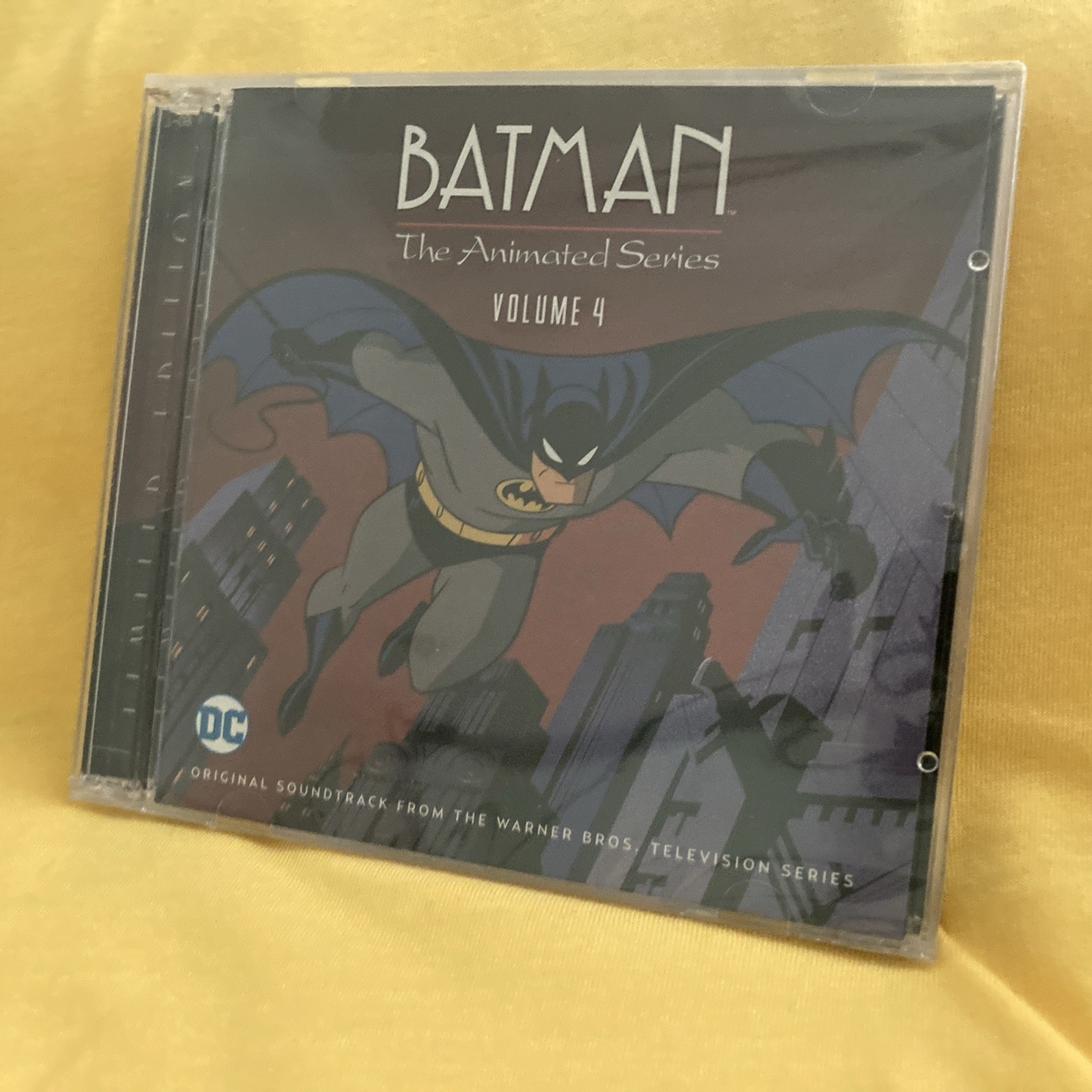 Batman The Animated Series Volume 4, 2-Disc CD Limited Edition of 5000 – RARE!