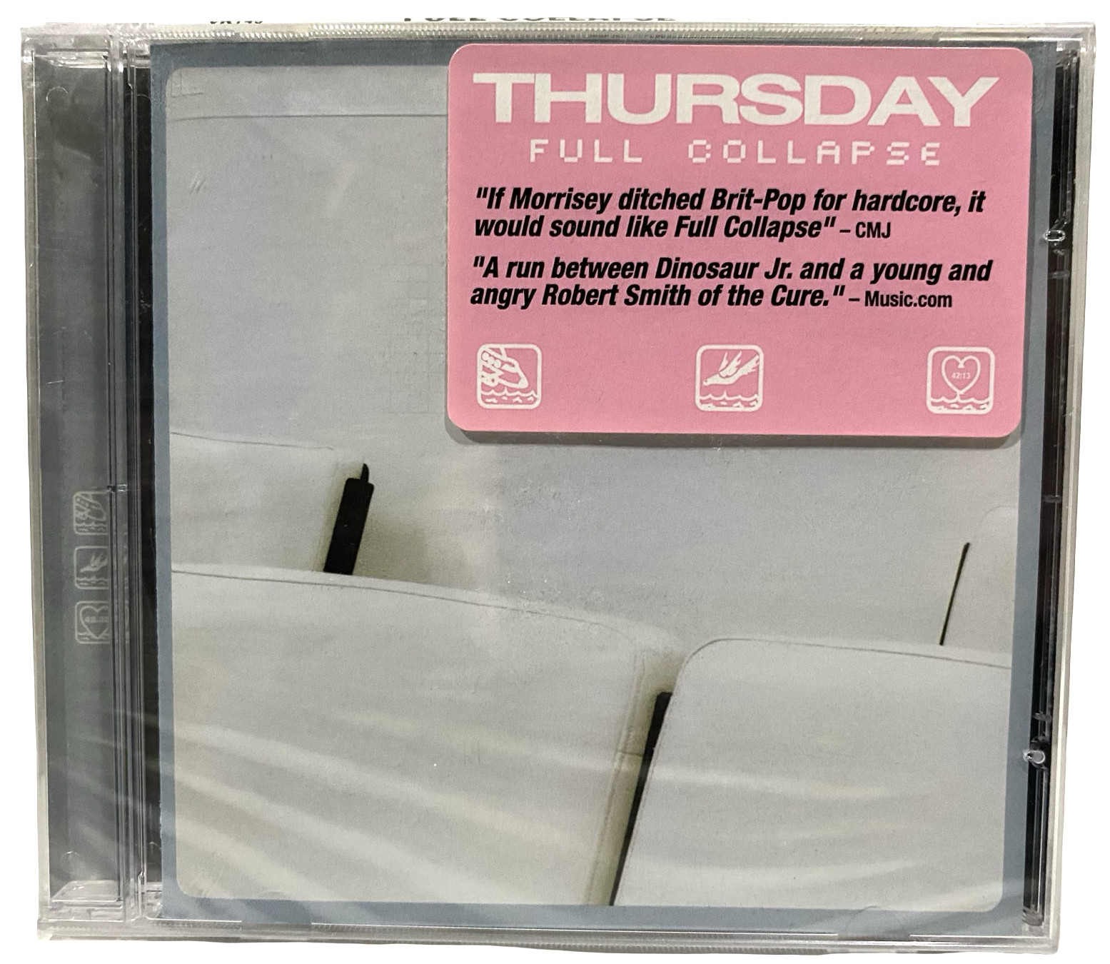 Full Collapse ~ Thursday CD Rare OOP 2001 Victory Records NEW w 2 Case Cracks