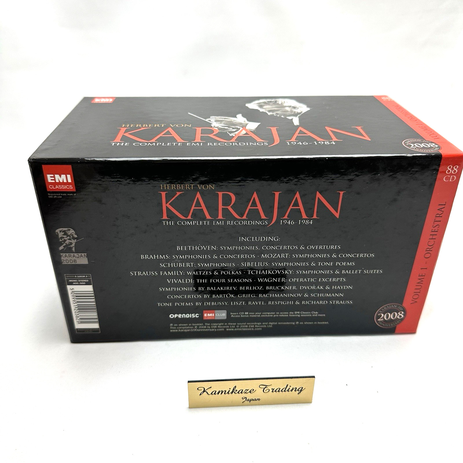 Herbert von Karajan: The Complete EMI Recordings 1946-1984# 88CD-BOX-RAR-OOP-TOP
