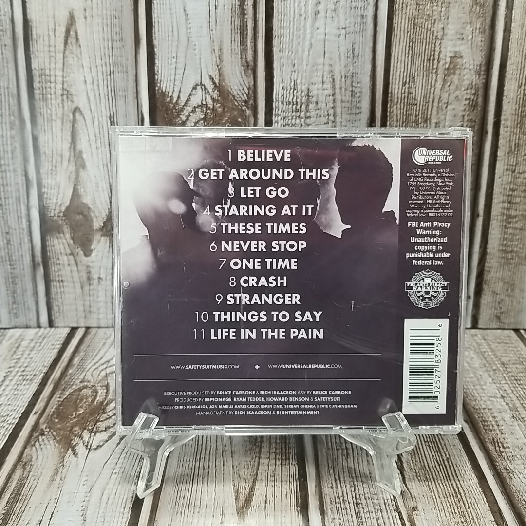 These Times by SafetySuit (CD, 2011) Universal Republic RI Entertainment