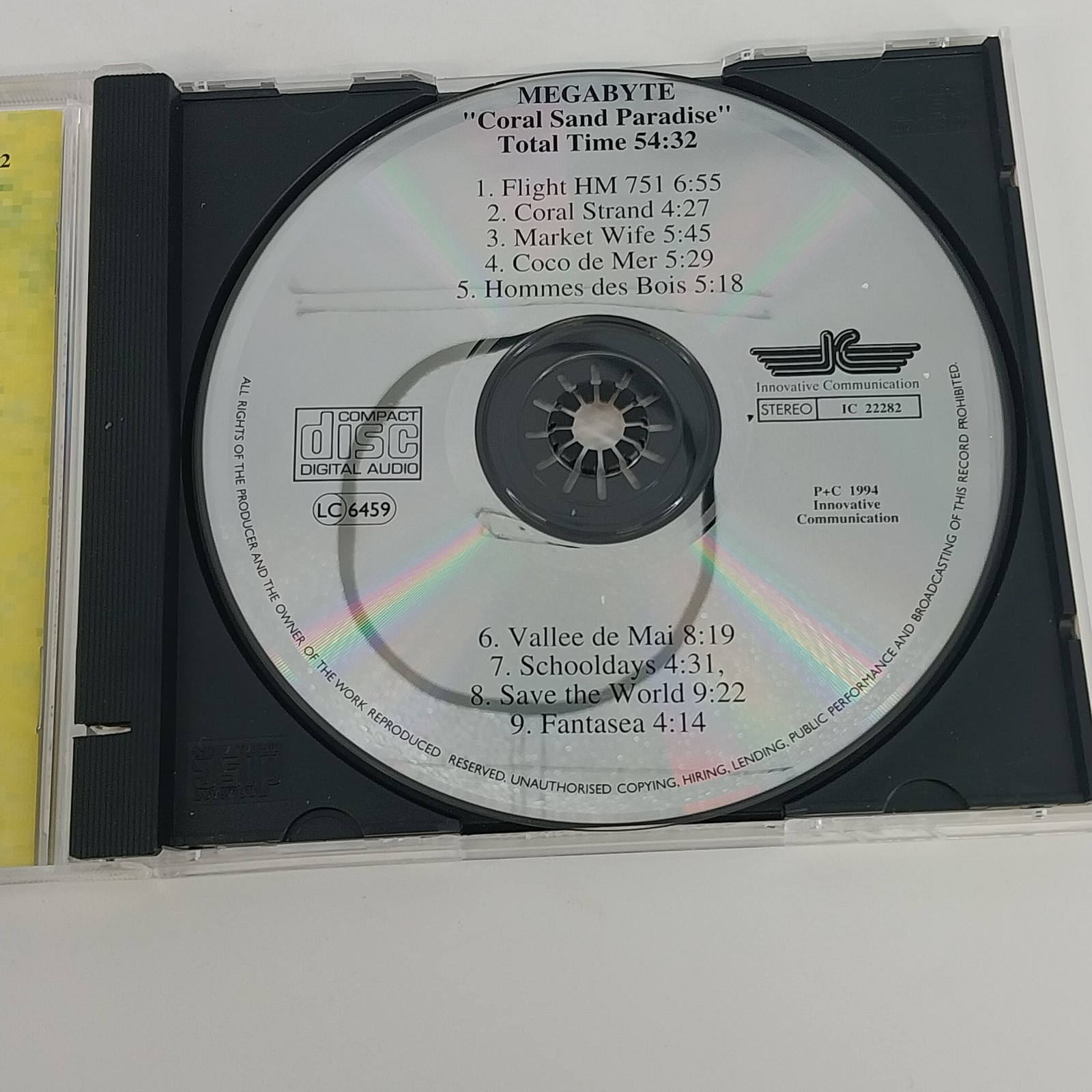 Megabyte Coral Sand Paradise CD Music Seychelles Ambient Electronic New Age