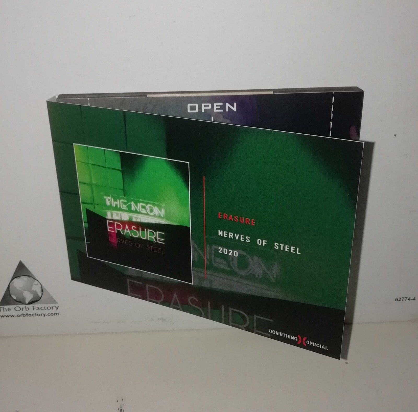 Erasure – Nerves Of Steel (Single) (wooden box)