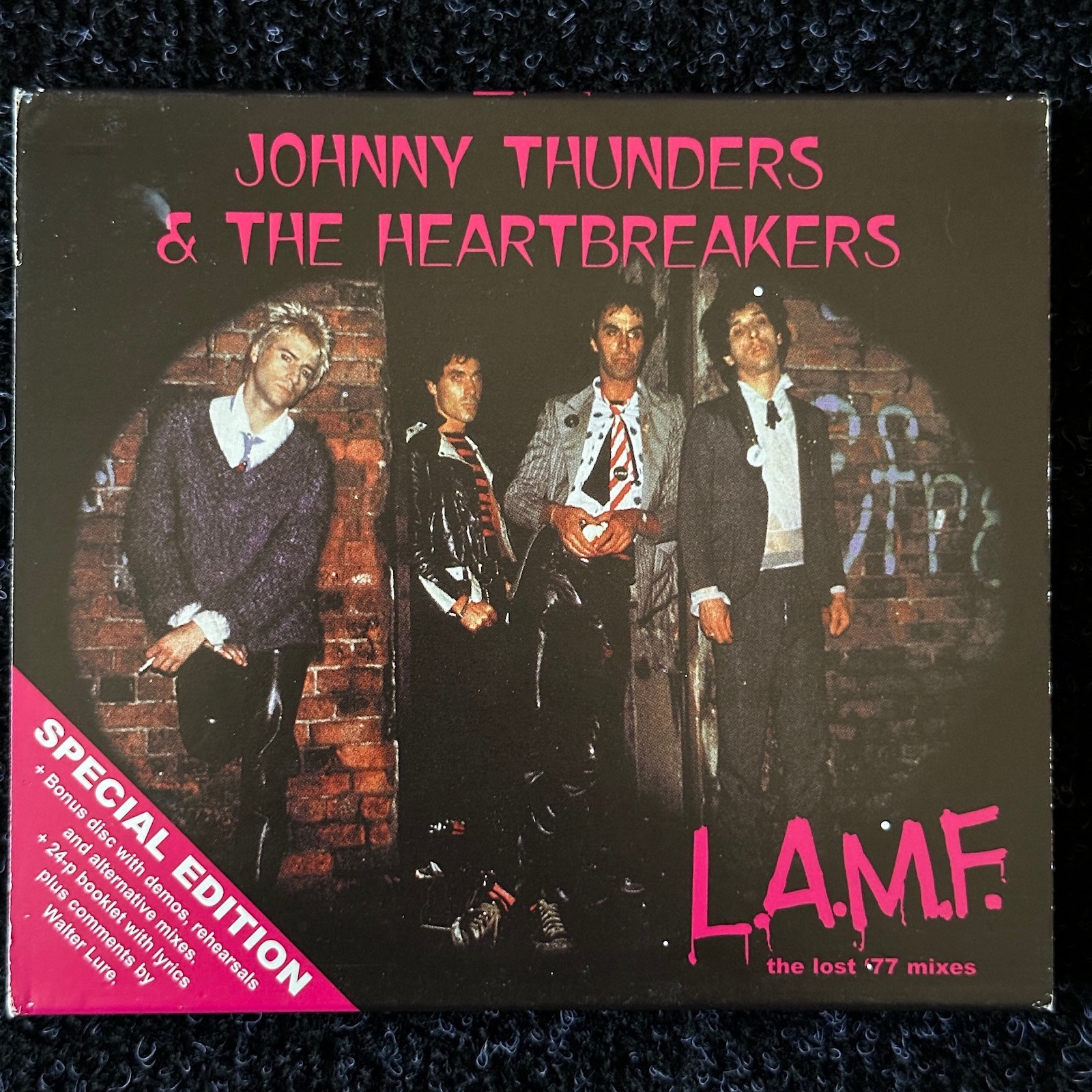 Johnny Thunders & The Heartbreakers L.A.M.F. The Lost ’77 Mixes UK Enhanced 2CD