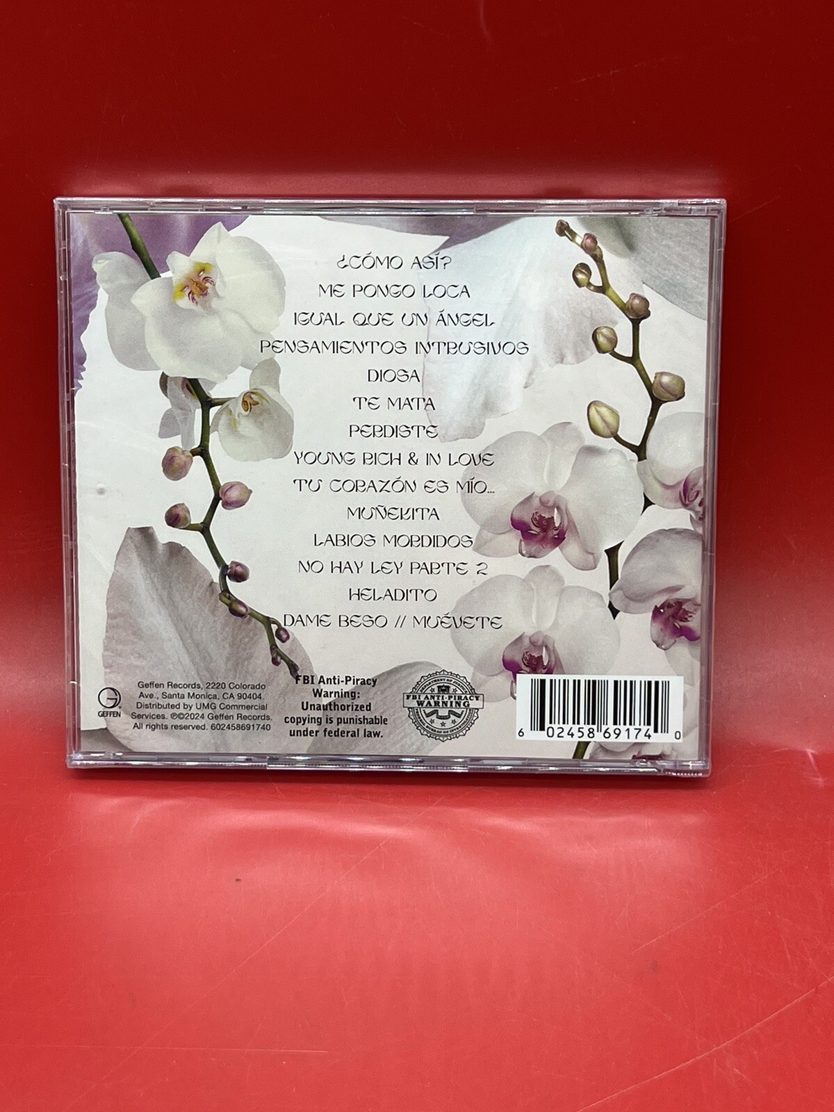 Kali Uchis – Orquideas (Alt Cover) (Target Exclusive, CD) with Poster