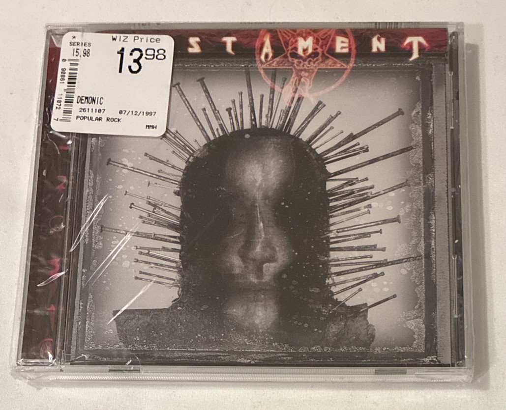 Demonic by Testament (CD, 1997, Fierce) SEALED