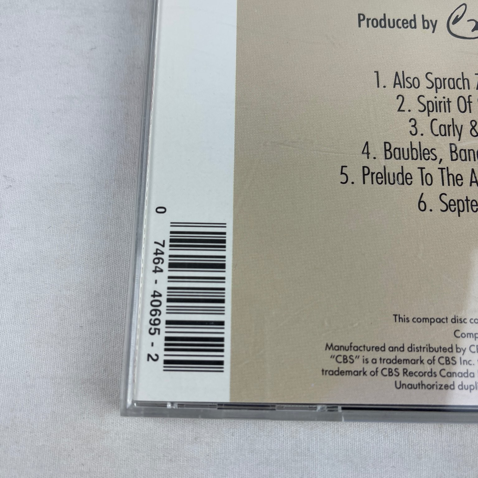 DEODATO – Prelude CD 1972 CTI Recordings Remastered Jazz Funk CBS