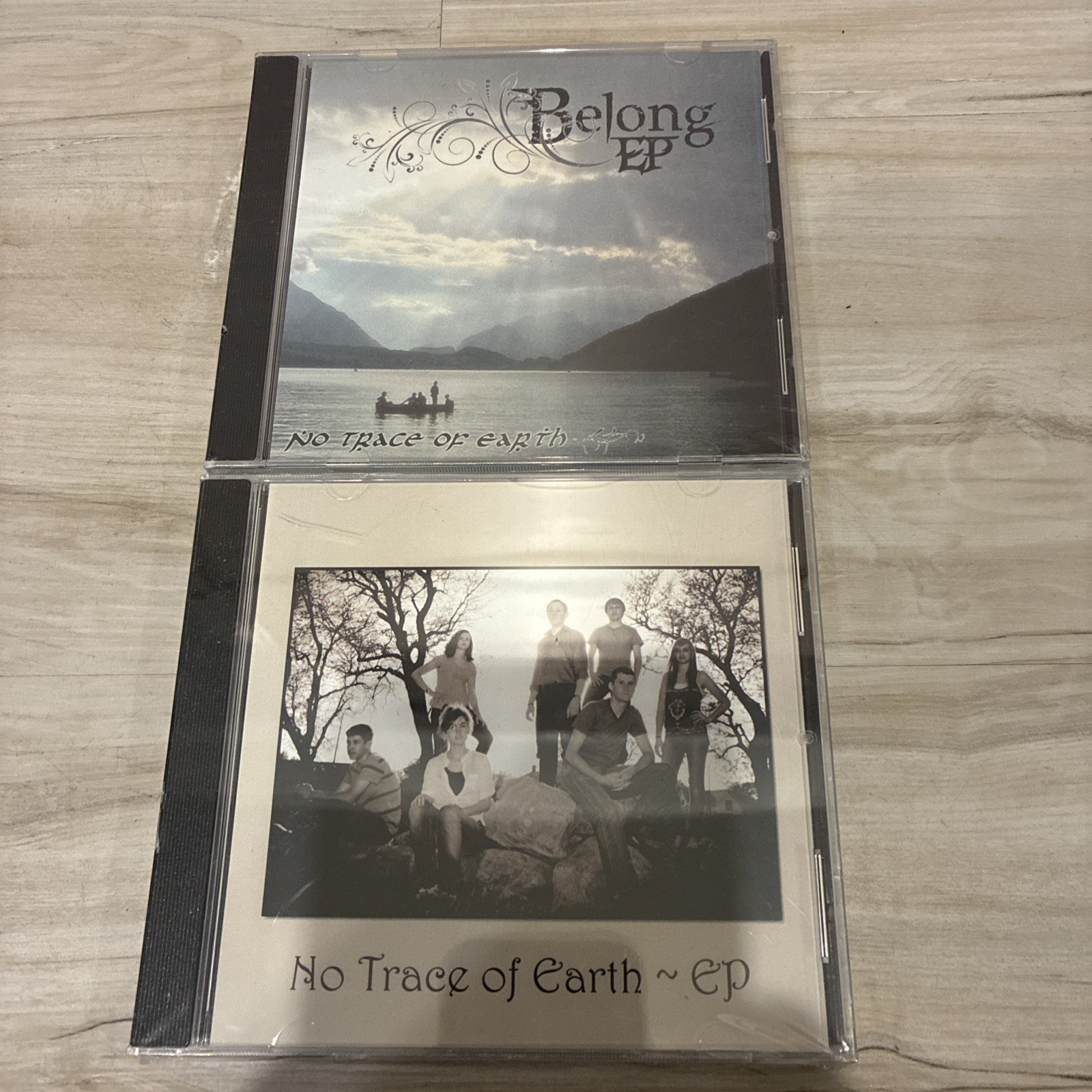 No Trace Of Earth 2 Brand New Indie Christian CD LOT Belong EP & S/T EP