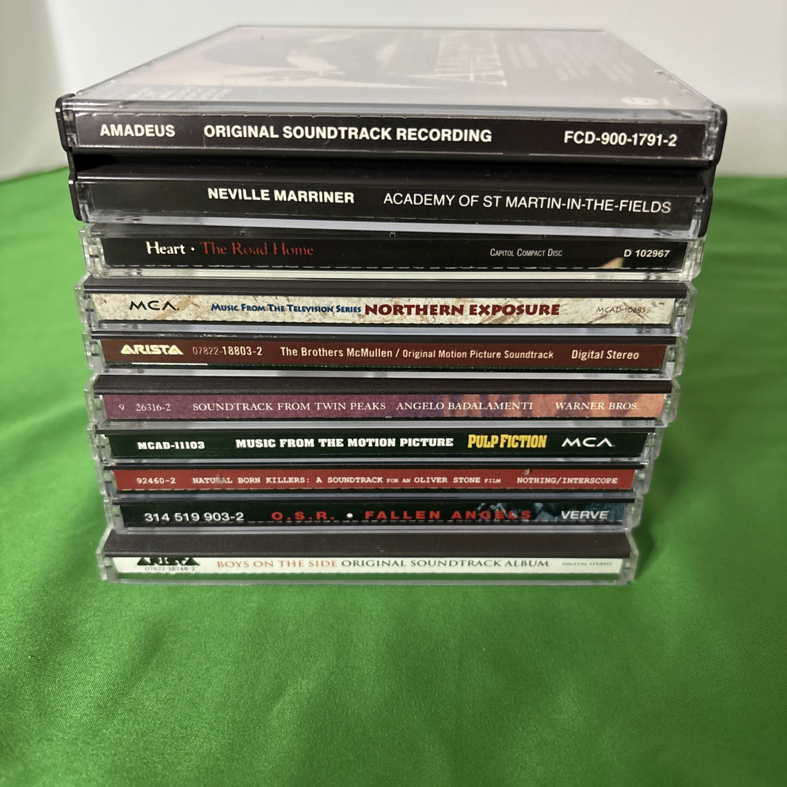 movie And Tv Show soundtrack cd lot Natural Killers Pulp Fiction Twin Peaks