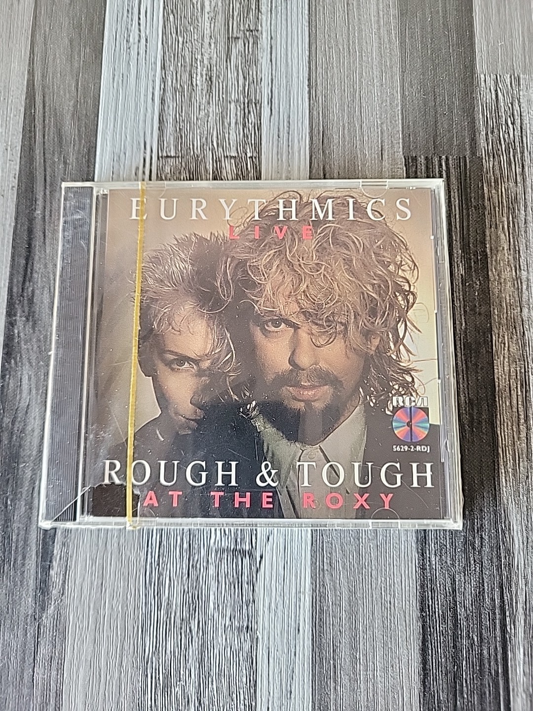 EURYTHMICS “LIVE ROUGH & TOUGH AT THE ROXY” RARE 1986 PROMO CD – NEW SEALED