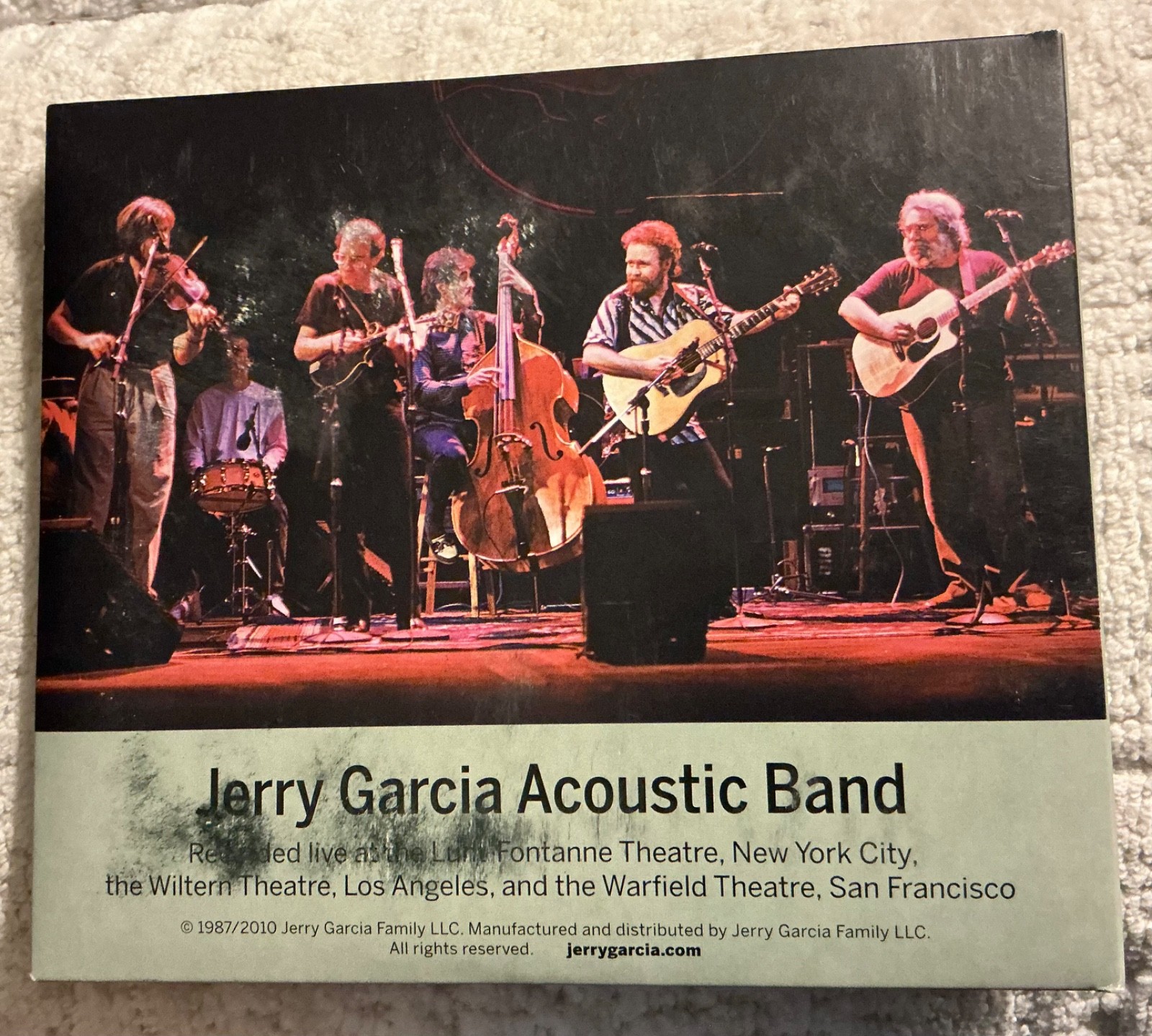 Jerry Garcia Acoustic Band-Ragged But Right CD