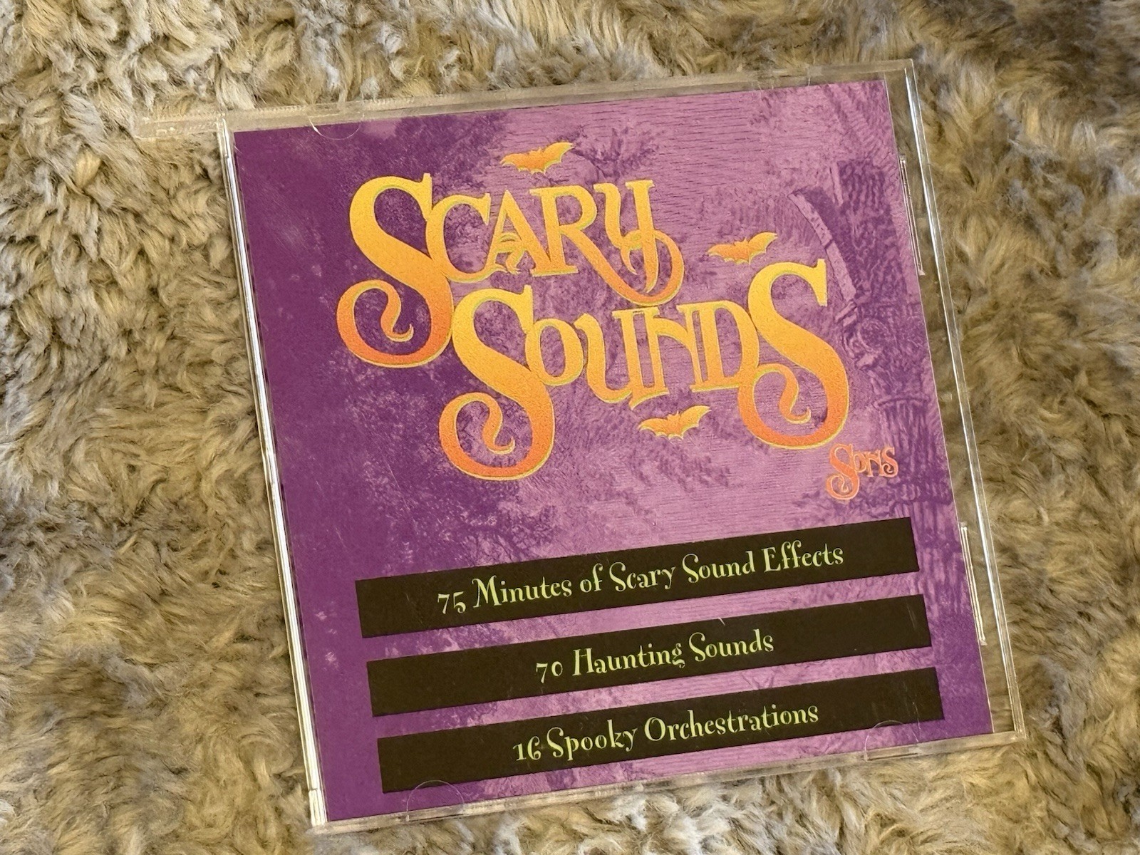 2003 Scary Sounds CD ~ 75 Min Eery Collection Of Sounds! ~ Halloween CD ✨🎃✨