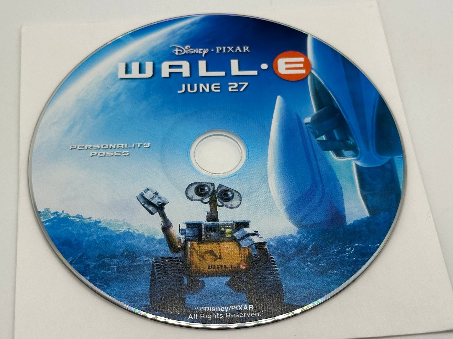 WALL-E Disney Pixar Digital Press Kit Photography CD Animation Film Movie