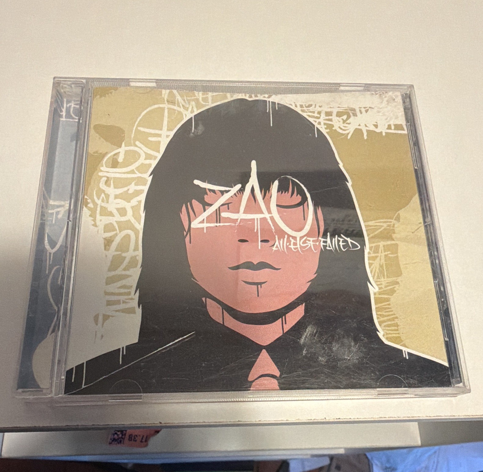 Zao All Else Failed CD Album 2002 Solid State Records Metalcore Jewel Case