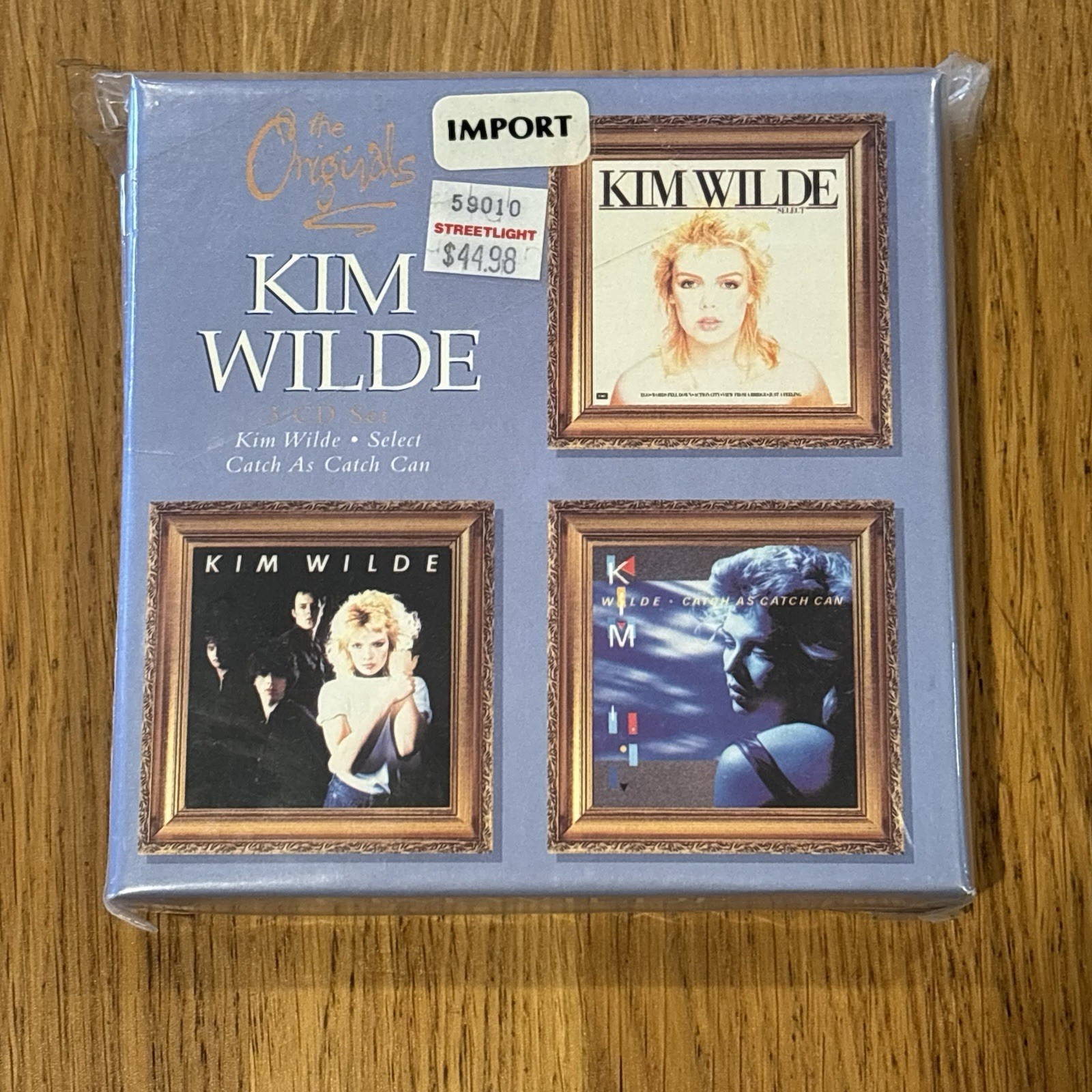 Kim Wilde The Originals 3 CD Box Set 1995 EMI Records UK Import RARE