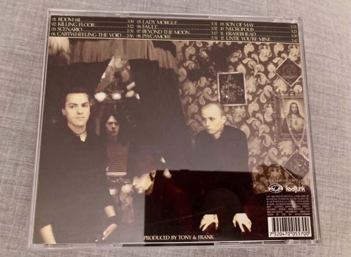 Subvision So Far So Noir CD Album Tobias Forge Ghost. US Shipping Only.