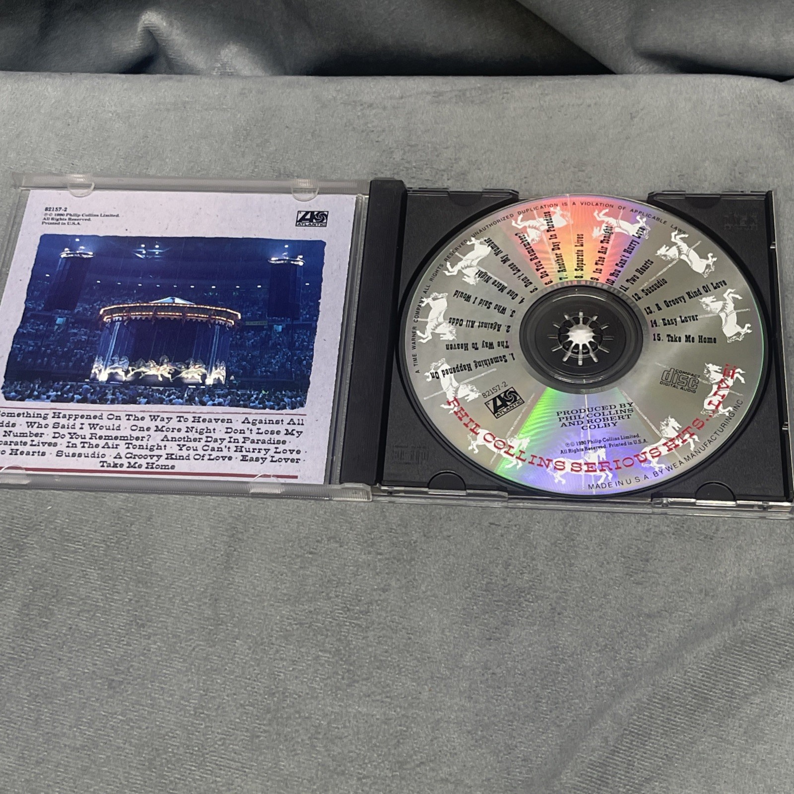 Phil Collins Serious Hits Live CD In The Air Tonight One More Night Sussidio +++
