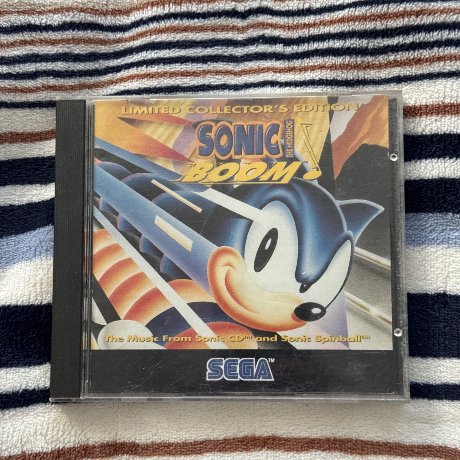 SEGA Sonic Boom Limited Collector’s Edition CD 1993