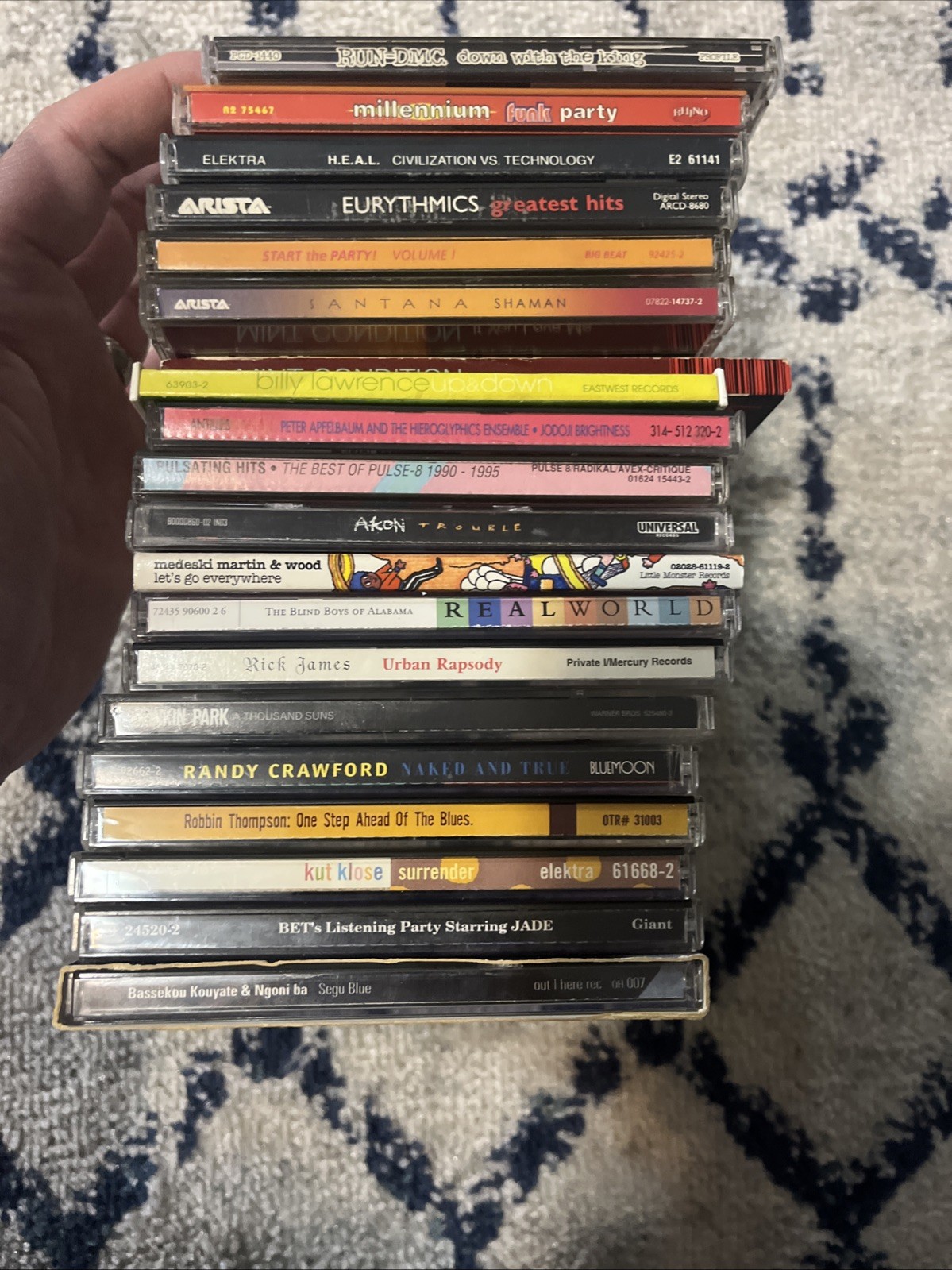 Rap, Soul, R&B, Hip Hop Music CDs Lot Of 20 With Cases And Inlays