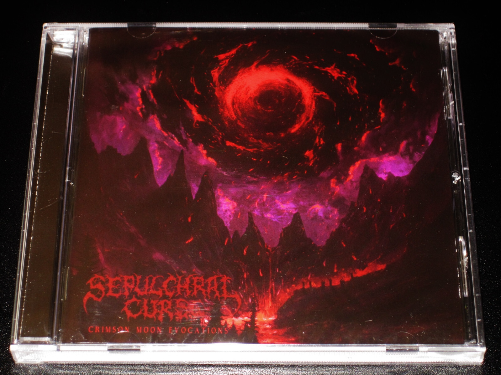 Sepulchral Curse: Crimson Moon Evocations CD 2025 Dark Descent Records USA NEW