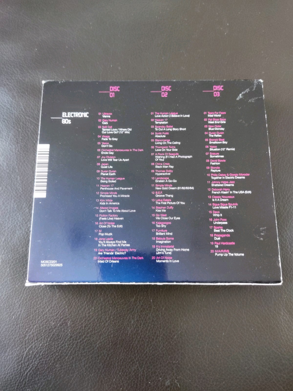 Anthems Electronic 80s – Ministry of Sound – Remixes 80’s Tracks – 60 Tracks