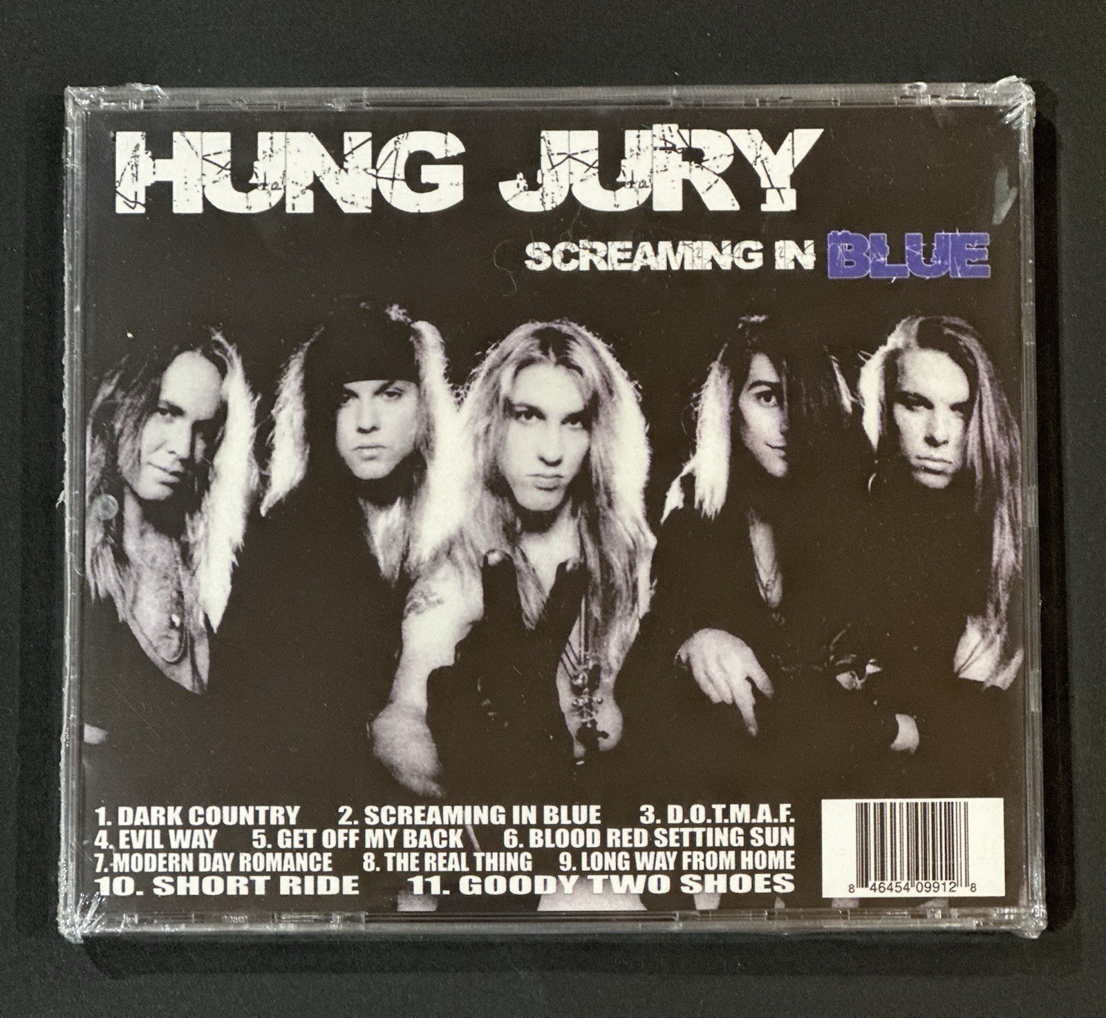 Hung Jury Screaming In Blue Brand New CD Sealed Metal Reissue