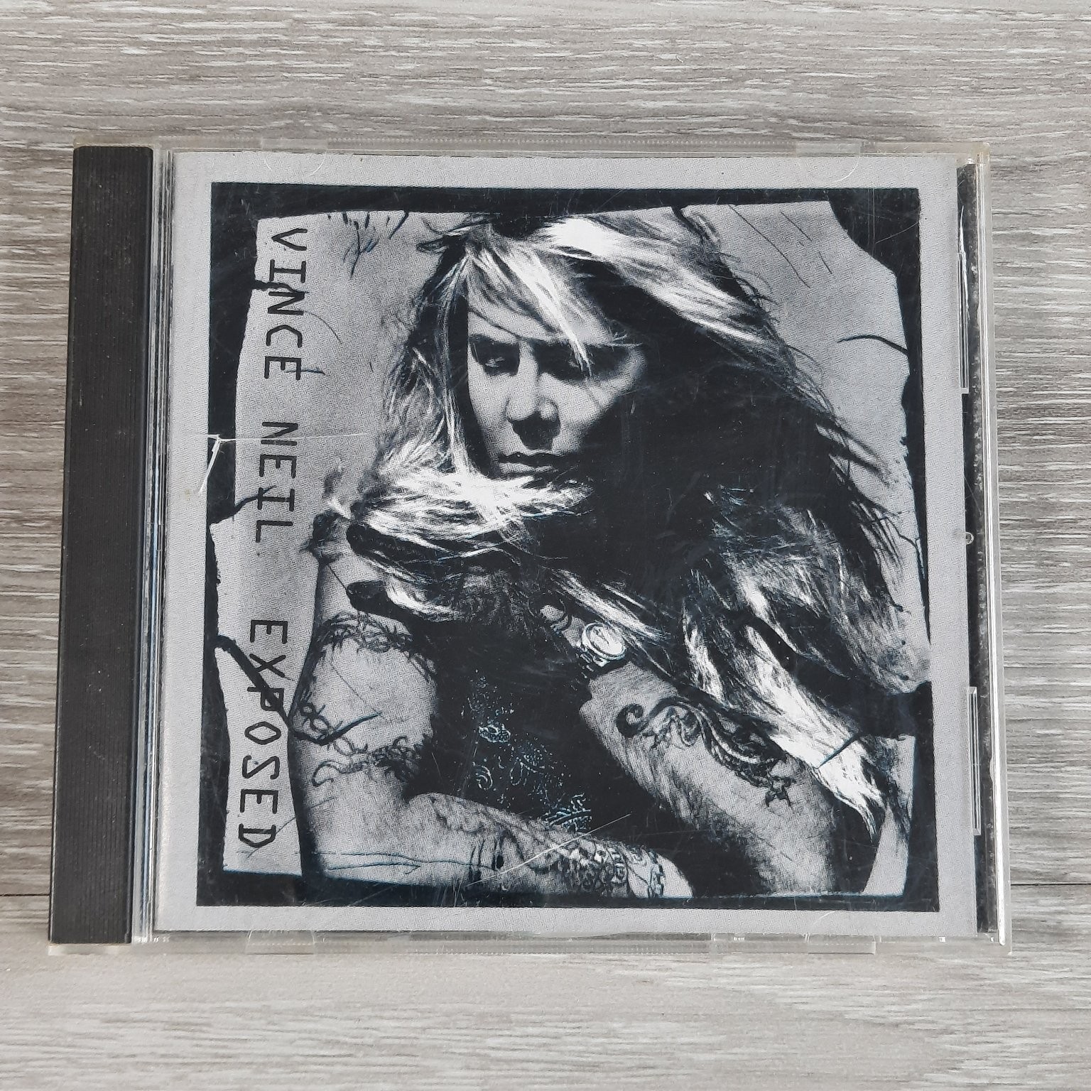 Vince Neil – Exposed CD 1993 Hard Rock Glam Metal Warner Bros. Steve Stevens