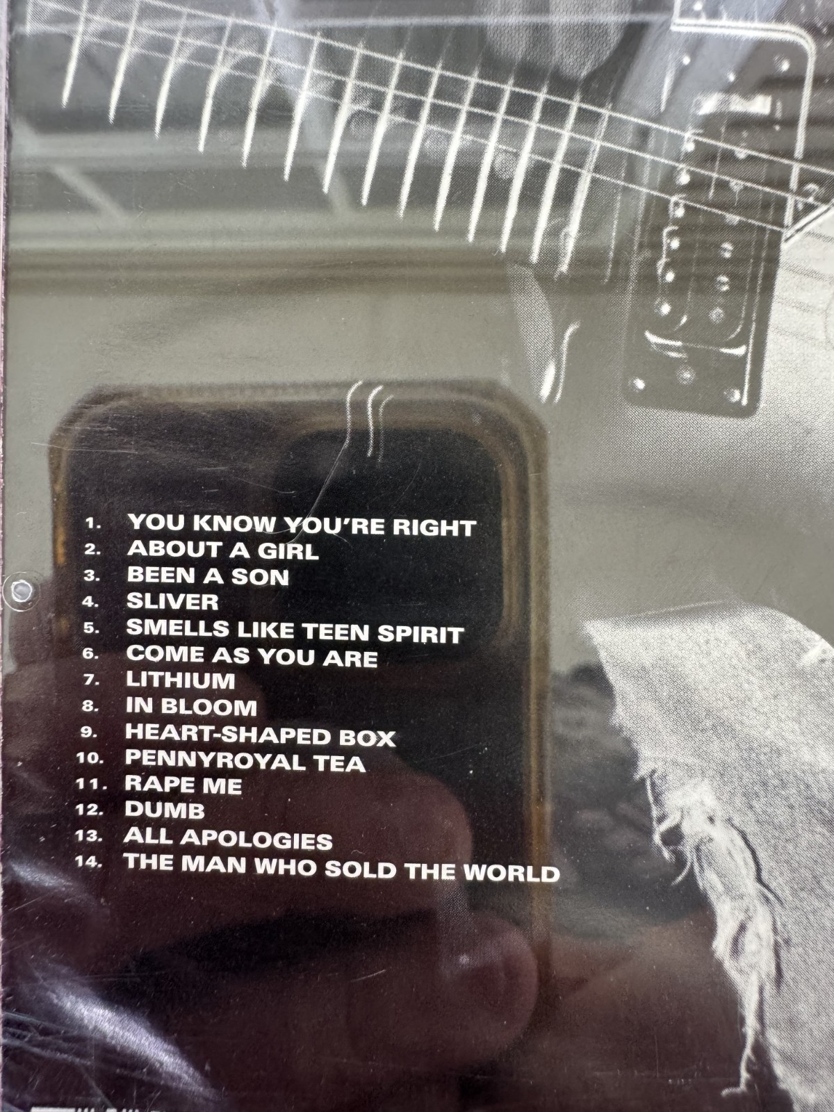 Nirvana CD lot 5 Bleach, In Utero, Unplugged ,Incesticde , Self