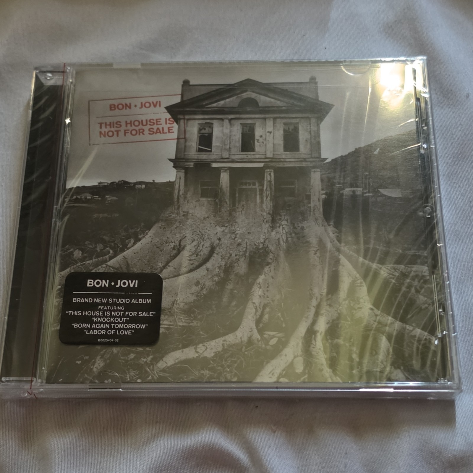 SEALED COPY Bon Jovi This House Is Not for Sale CD 2016 Rock