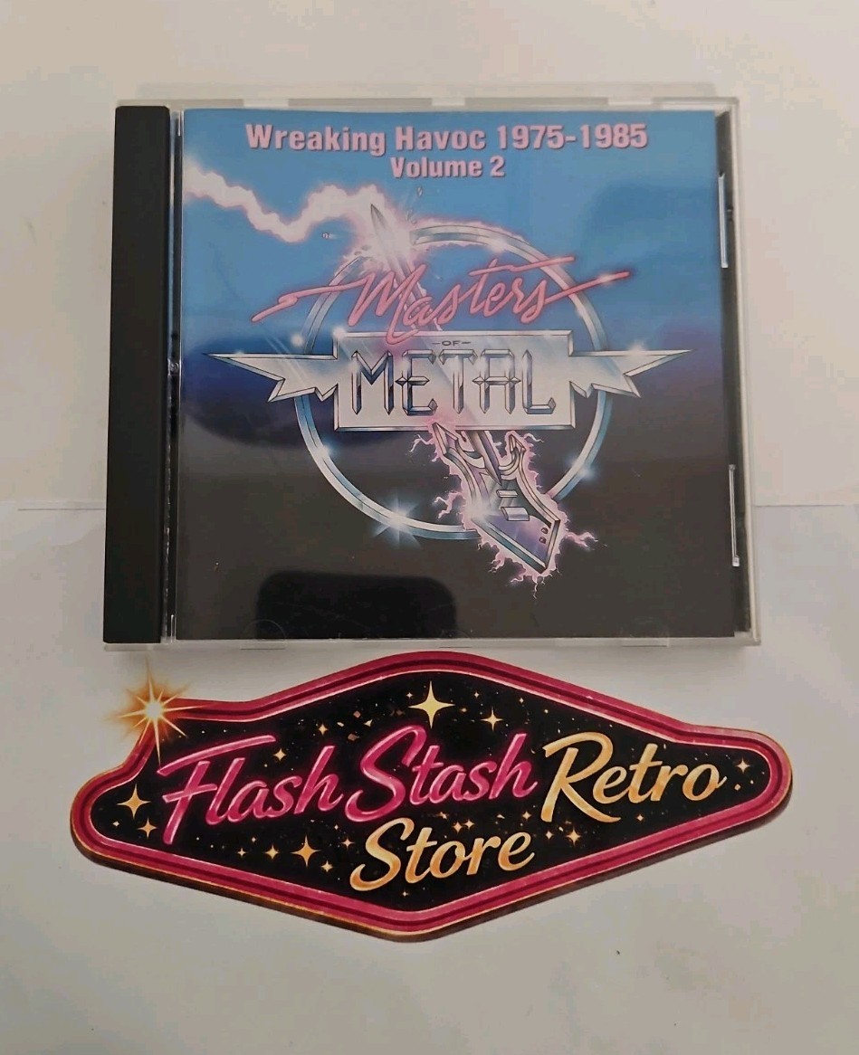Masters of Metal: Wreaking Havoc 1975-1985 Volume 2 CD Various Artists VG+